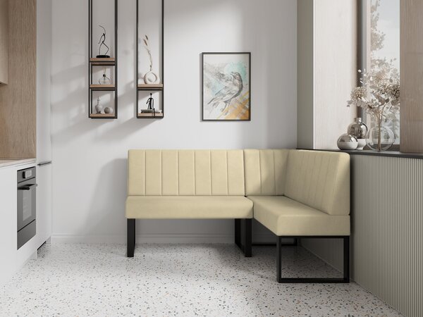 Rohová lavice Mondeo 130x170 (krémová) (P). Akce -20%