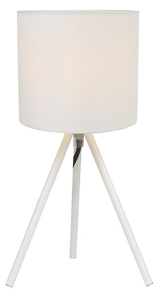 Klausen KL108012 - Stolní lampa THEO 1xE14/9W/230V bílá