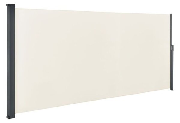 Boční markýza 500 x 180 cm pro terasu a balkon, béžová