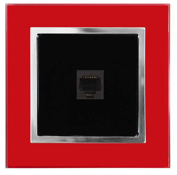 Timex Datová zásuvka 8 pin černá - modul bez rámečku