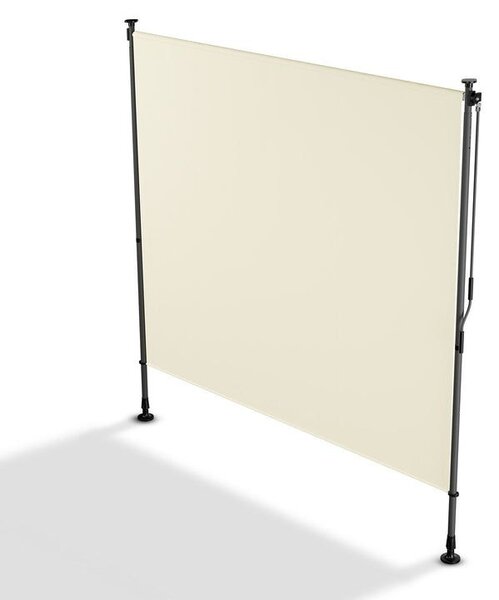 Svislá markýza na balkon 200x228-316 cm, UV ochrana, béžová