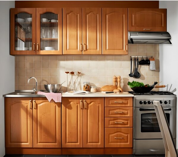 Kuchyně Leite MDF klasik 240 cm