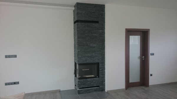 Kamenný obklad, ČERNÁ břidlice, balení