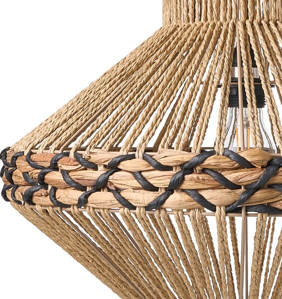 Závěsná lampa RABACCA Papírové lano Přírodní