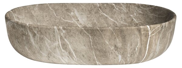 Sapho Sapho, CALEO keramické umyvadlo na desku 60x42cm, breccia marmor, CA590BM