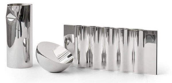 New Works Džbán Pleat, stainless steel