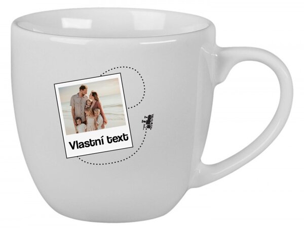 Personalizovaný keramický hrníček 400 ml s fotkou a cestovatelským motivem