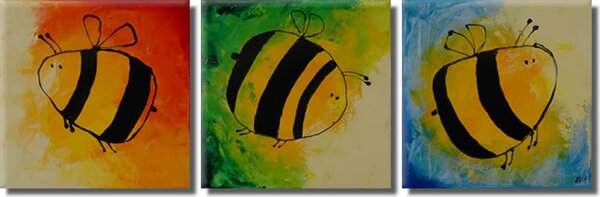 Obraz Tři malé včeličky