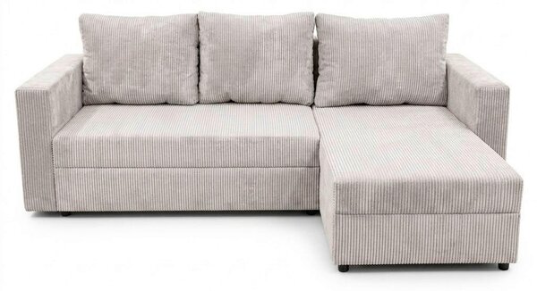 ROHOVÁ SEDAČKA, textil, béžová P & B - Sedací soupravy, Online Only