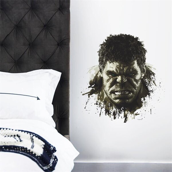 Živá Zeď Samolepka Hulk z Avengers
