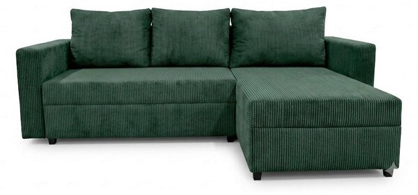 ROHOVÁ SEDAČKA, textil, zelená P & B - Sedací soupravy, Online Only