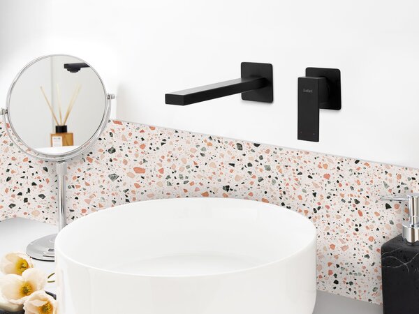 Nástěnná umyvadlová baterie ANTOFAGASTA Mosaz Černá