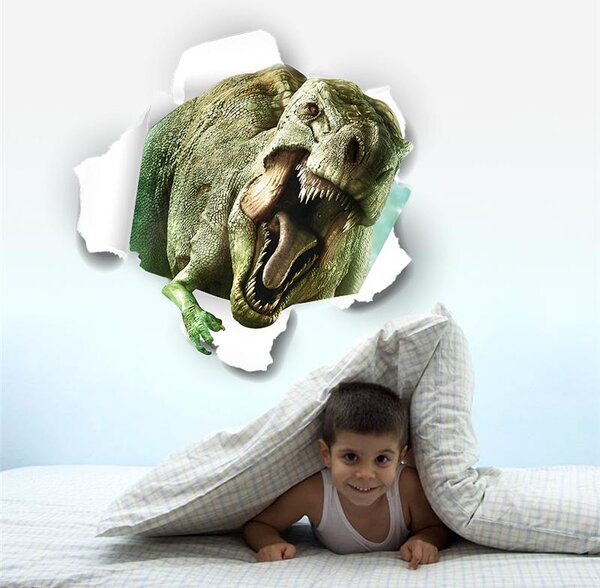 Živá Zeď Samolepka Tyranosaurus Jurský park