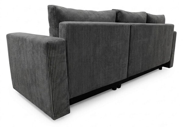 ROHOVÁ SEDAČKA, textil, tmavě šedá P & B - Sedací soupravy, Online Only
