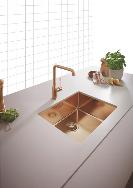 Grohe K700U ocelový dřez 55x45 cm měď 31574DL1