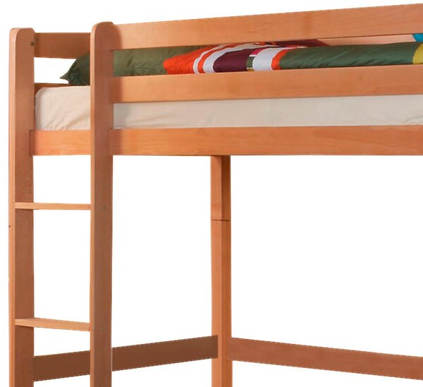 VYSOKÁ POSTEL, 90/200 cm, barvy buku Livetastic - Vyvýšené postele, Online Only