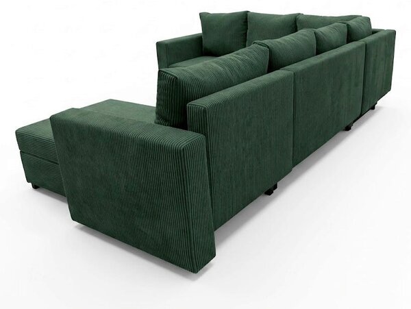 SEDACÍ SOUPRAVA, textil, zelená P & B - Sedací soupravy, Online Only