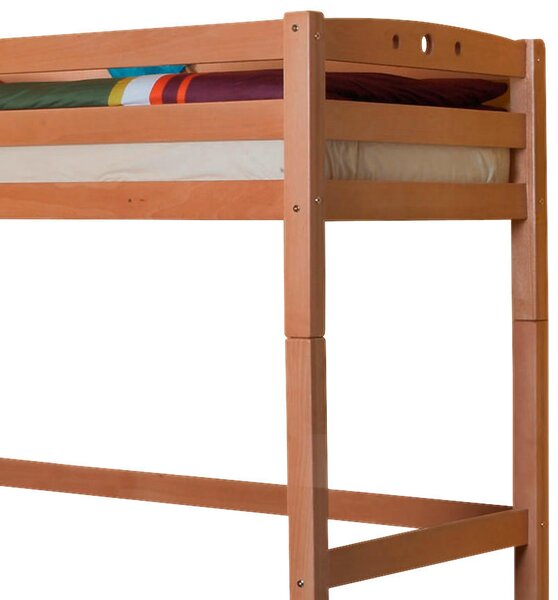 VYSOKÁ POSTEL, 90/200 cm, barvy buku Livetastic - Vyvýšené postele, Online Only