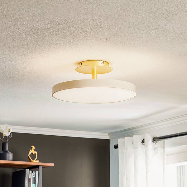 UMAGE Asteria Up Medium stropní světlo 43 cm bílá, stmívatelný, Bílá / opál, Obývací pokoj / jídelna, kov, Design