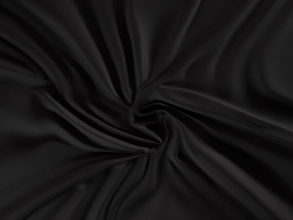 Kvalitex satén prostěradlo Luxury Collection černé 180x200