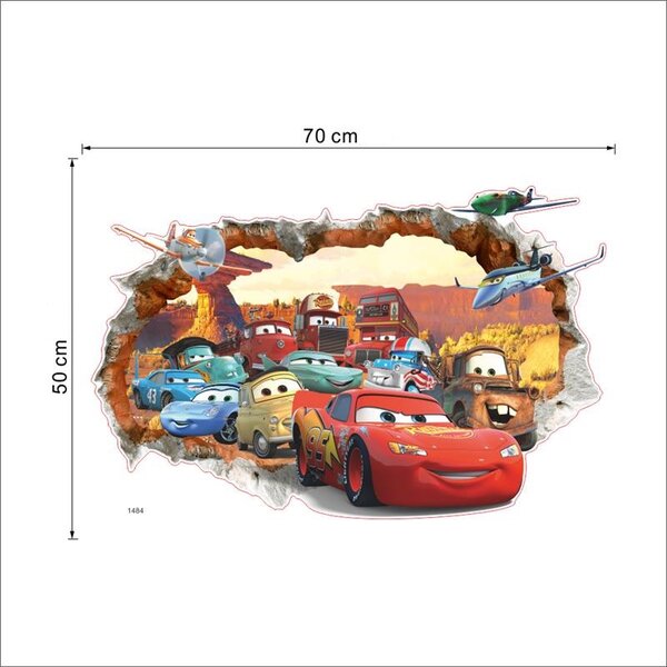 Živá Zeď Samolepka Auta Letadla Autogrotesky