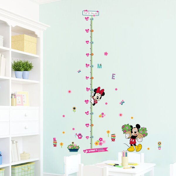 Živá Zeď Samolepka Minnie Mickey metr