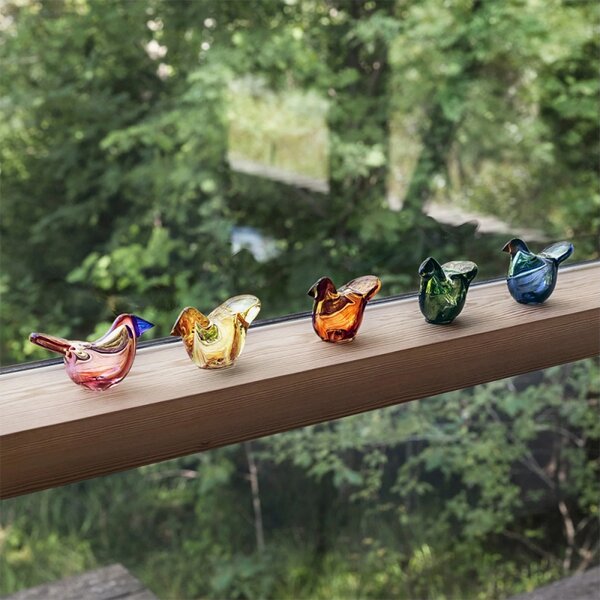 Iittala Ptáček Toikka Flycatcher, růžovo-modrý