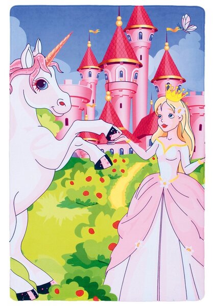 Dětský kusový koberec Fairy Tale 631 Princess | vícebarevný