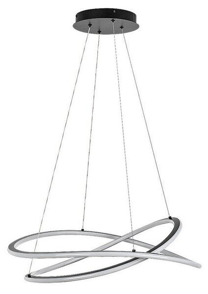 Závěsné svítidlo LED 5800lm 3000–6500K čierna, biela IP20 Rabalux Malira 98072341