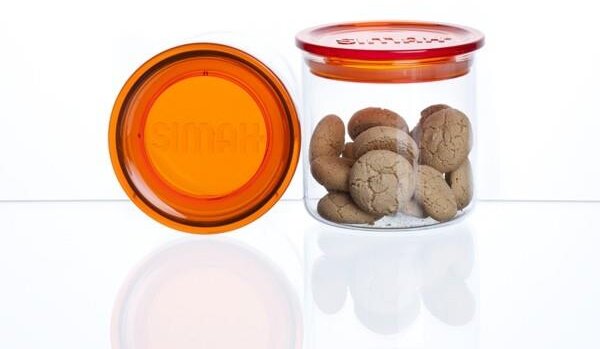 SIMAX NÁDOBA S ORANŽOVÝM VÍKEM 500ML