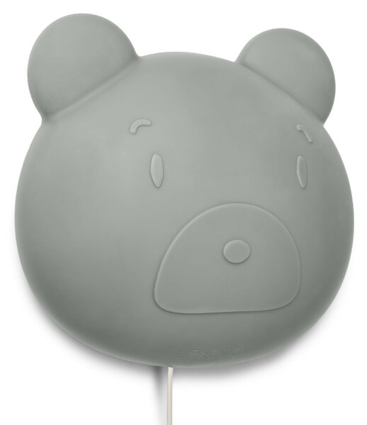 Nástěnná noční lampa Vega Mr Bear dove blue