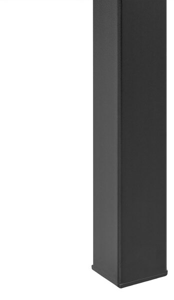 Zahradní jídelní stůl BARTICA 154 cm 84 cm Černá