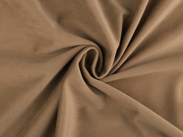 Samet velvet oděvní burgundy hladký METRÁŽ 150cm