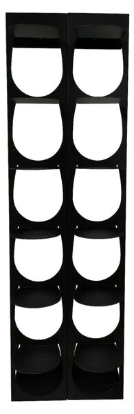 REGÁL NA BOTY, černá, 30/100/30 cm Carryhome - Online Only šatny & botníky, Online Only