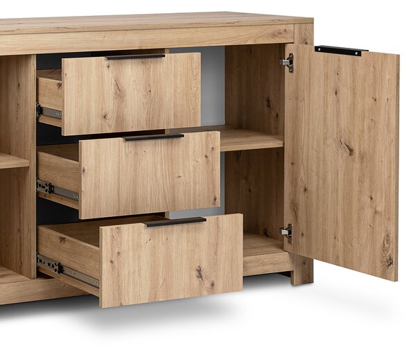 Komoda Houseland Tommy 01 160 cm dub artisan