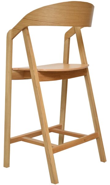FormWood Dubová barová židle Henry 63,5 cm