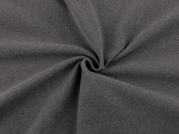 Oděvní soft fleece METRÁŽ - 19 (106) (285 g/m²) šedá
