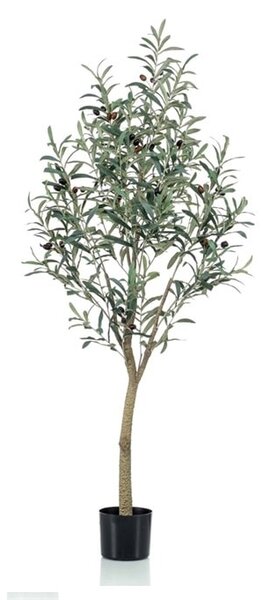 Umělý olivovník 140 cm – středomořská atmosféra pro váš domov - 121 - 150 cm