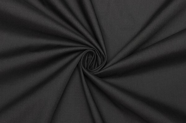 Směsové bavlněné plátno batist - Černá