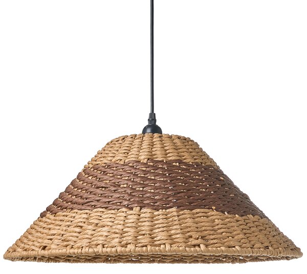 Závěsná lampa BANCAL Papírové lano Přírodní