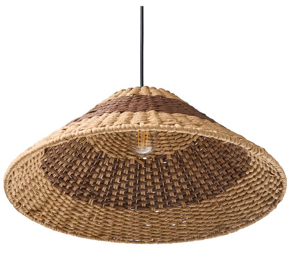 Závěsná lampa BANCAL Papírové lano Přírodní