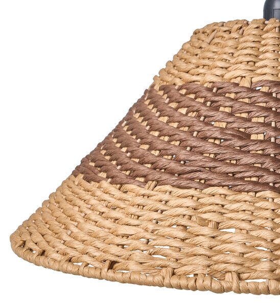 Závěsná lampa BANCAL Papírové lano Přírodní