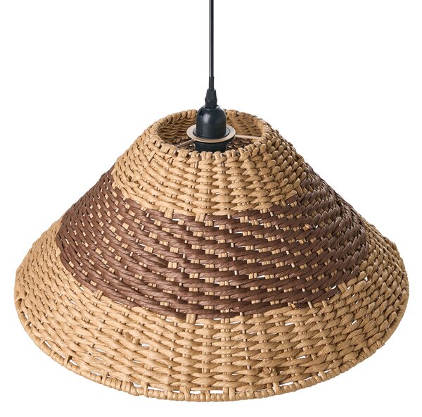 Závěsná lampa BANCAL Papírové lano Přírodní