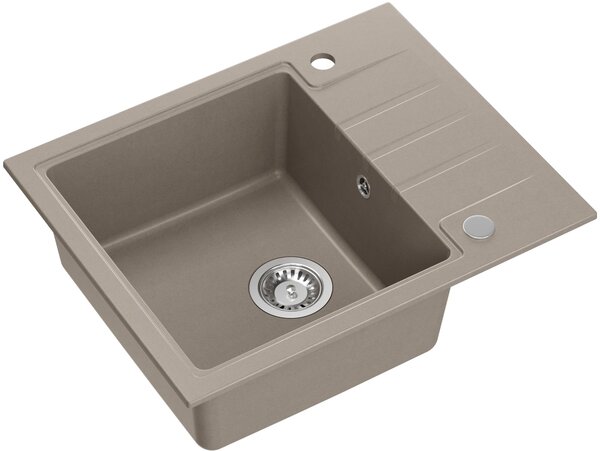 Quadron Peter dřez graniteq 62x50 cm béžová HCQP6250ST
