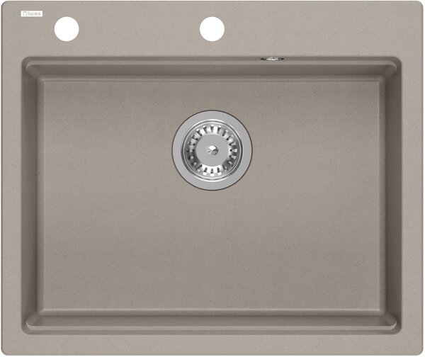 Quadron Kurt 110 dřez graniteq 59.5x50 cm béžová HCQK5052ST