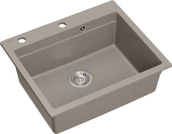 Quadron Kurt 110 dřez graniteq 59.5x50 cm béžová HCQK5052ST