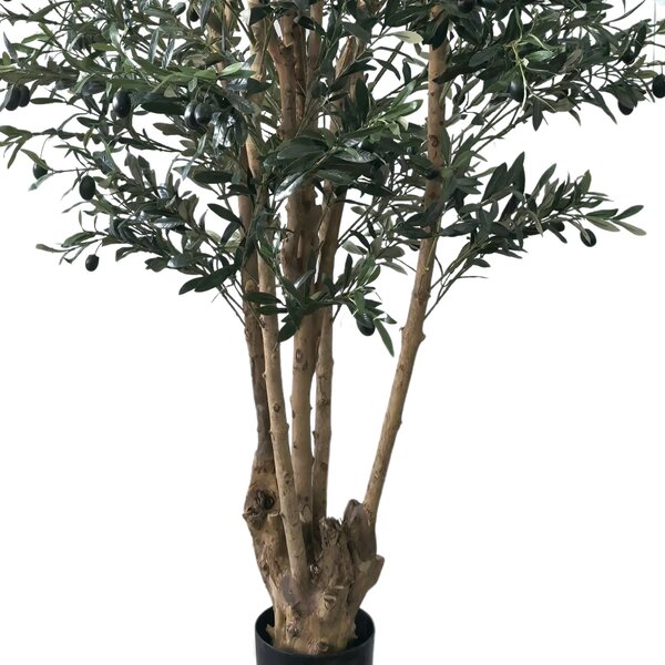 Umělá oliva Paros FR 180 cm – realistická dekorace (těžko hořlavé) - 151 - 180 cm