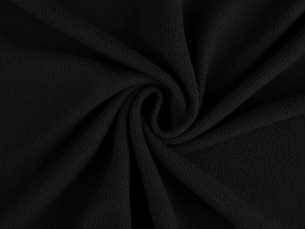 Polar fleece METRÁŽ šíře 150 cm - 11 (58) černá