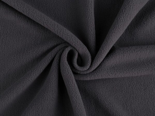 Polar fleece METRÁŽ šíře 150 cm - 10 (49) šedá tmavá
