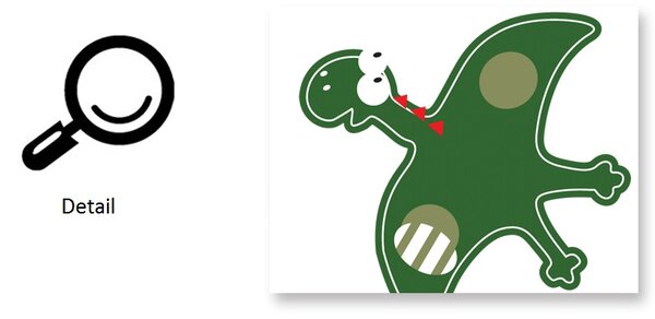 Živá Zeď Samolepka Kreslení Dinosauři
